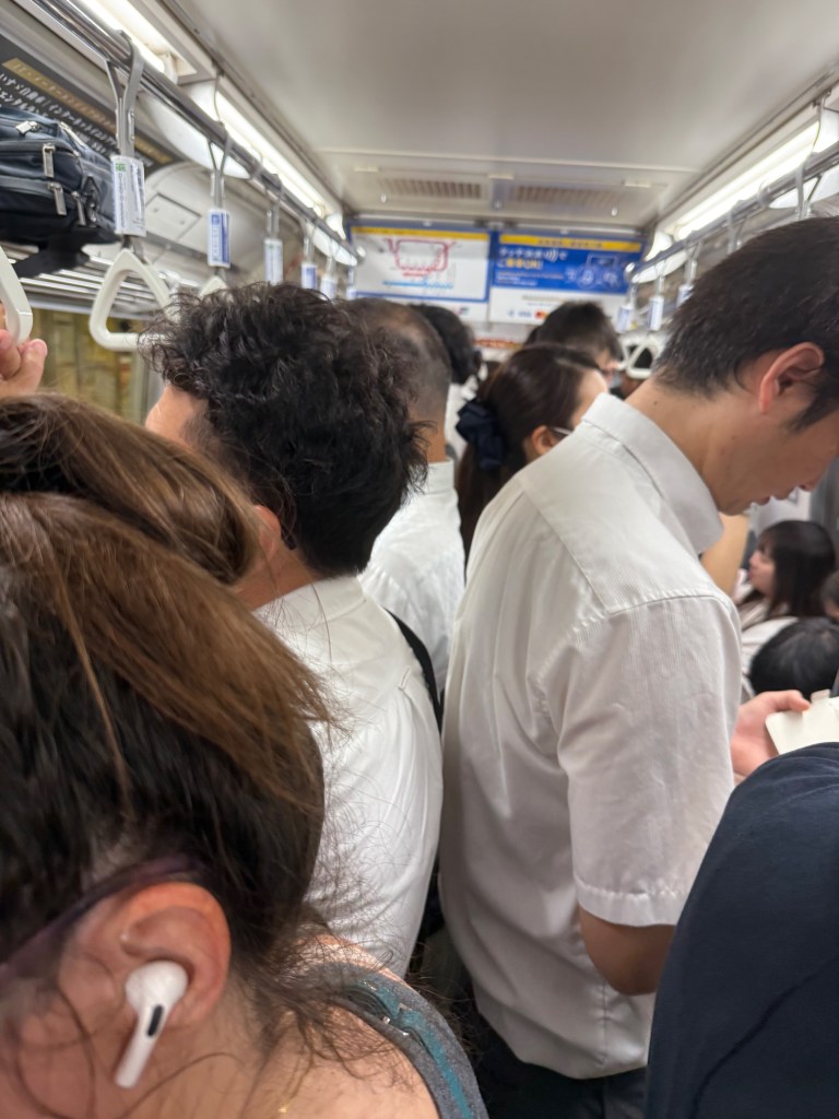 Crowded subway