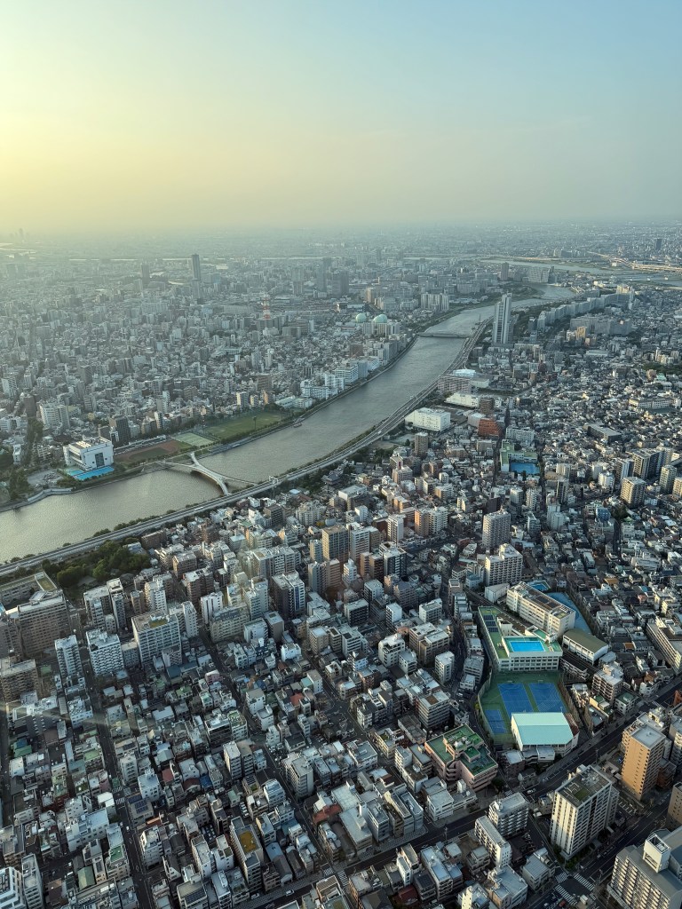 From the top of Tokyo Skytree