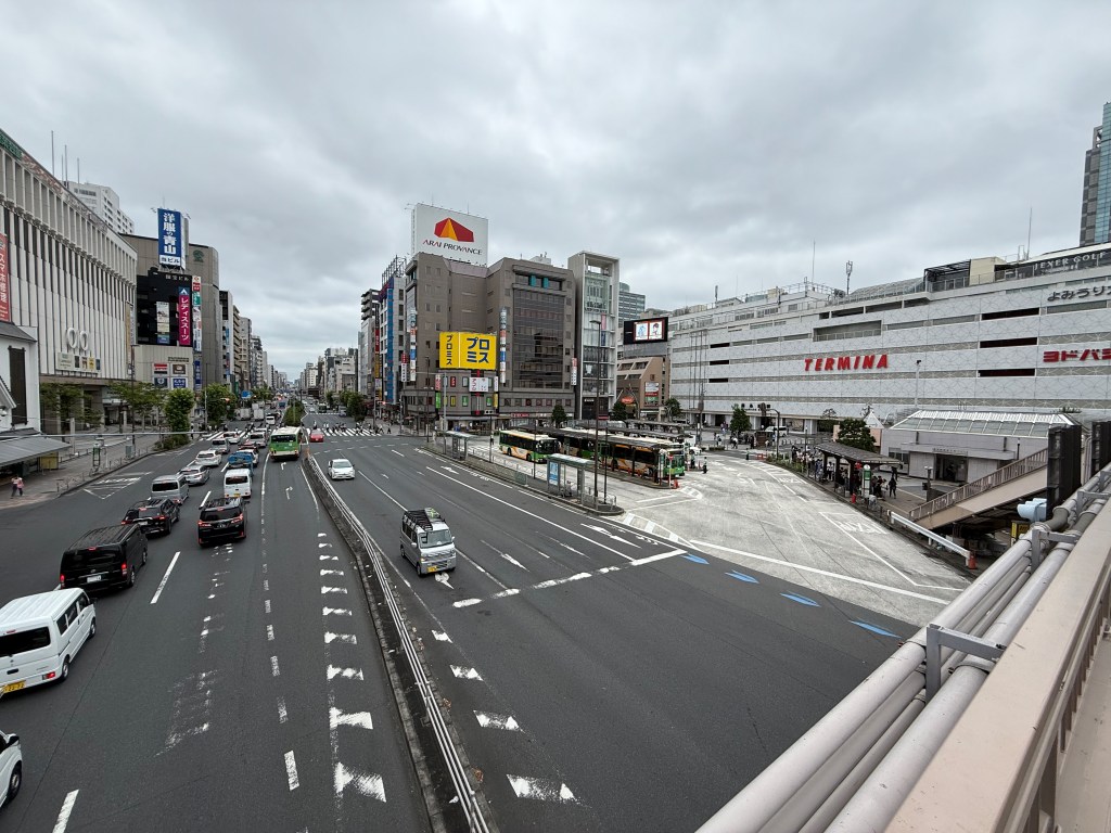 Near Kinshicho Station in Tokyo