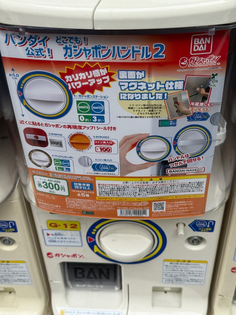 Capsule toy of a capsule toy machine knob